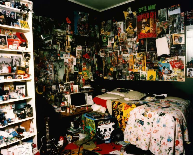 1989 Bedroom Painting Sets: 80s Pop Art Painting Set