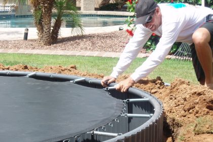 Creating a Safe Play Area with In-Ground Trampolines