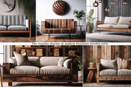 Handmade Wooden Sofa Design: Timeless Quality and Craftsmanship