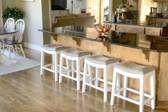 The Best White Counter Stools for Your Kitchen or Dining Space