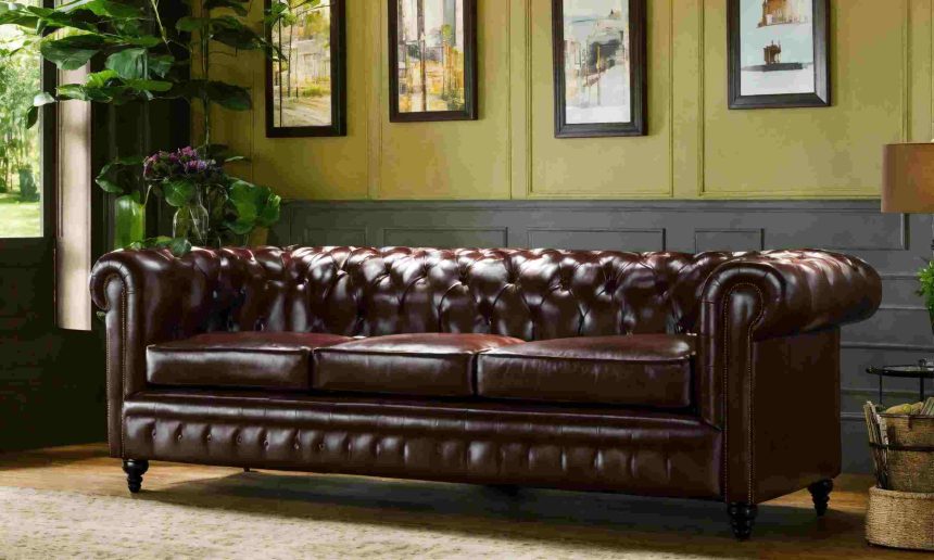 Brown Leather Reclining Sofas for Home Décor