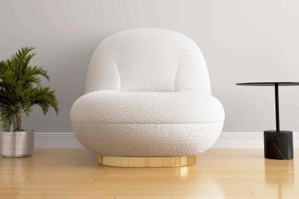 The Comfort and Style of Boucle Chairs for Your Home and Garden