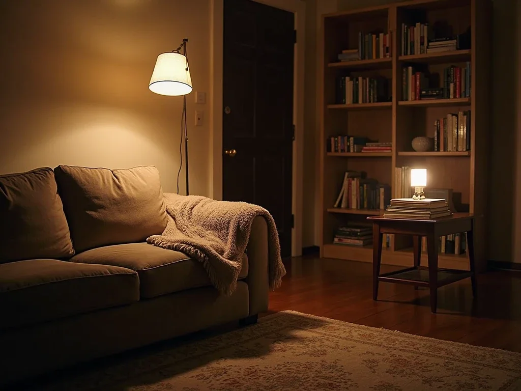 Move Lamps to Soften the Light