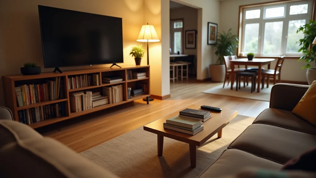 Move the Coffee Table Off-Center