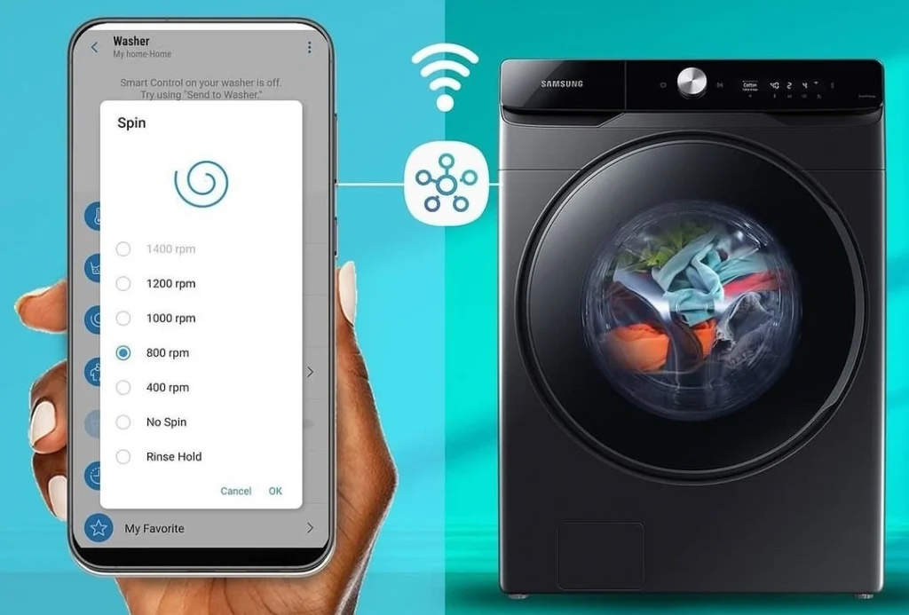 Smart home Laundry Notifications