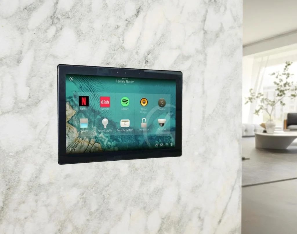 Wall-Mounted Home Control Tablet